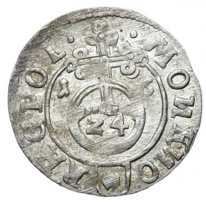 Zygmunt III Waza, półtorak 1616, Bydgoszcz, herb Awdaniec w prostej tarczy