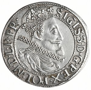 Zygmunt III Waza, ort 1612, Gdańsk, popiersie 1609.