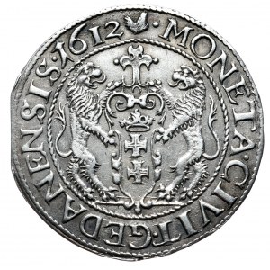 Sigismund III. Vasa, ort 1612, Danzig, Büste 1609.