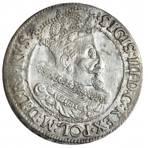 Žigmund III Vasa, ort 1616, Gdansk, starší typ poprsia