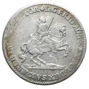 August III, 2 Vicarage pennies (two grosze) 1741, Dresden