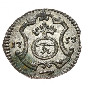 August III Sas, Halerz 1753, Drezno