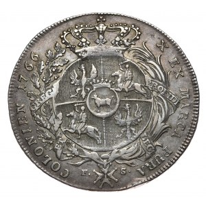 Stanisław August Poniatowski, Talar 1766 FS, popiersie w zbroi
