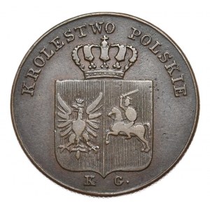 Powstanie Listopadowe, 3 grosze 1831, łapy Orła proste