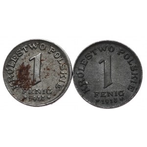 Súprava 1 fenig 1918, Stuttgart