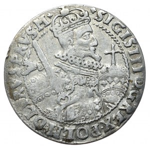 Sigismund III Vasa, ort 1622, Bydgoszcz, with HRTR error (inverted T)