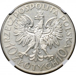 Second Republic, 10 zloty 1933, Sobieski