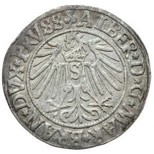 Prusy, Albrecht Hohenzollern, Grosz 1541, Królewiec