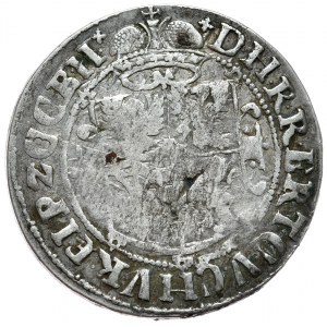 Prusy Książęce, Jerzy Wilhelm, ort 1621, Królewiec, popiersie bez mitry