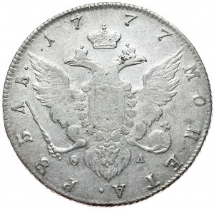 Rosja, Katarzyna II, rubel 1777, Petersburg