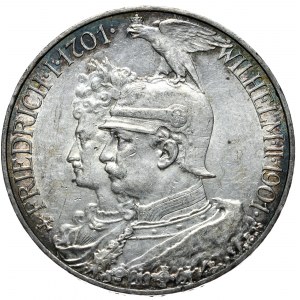 Německo, Prusko, 5 značek 1901 A, Berlín, 300 let Pruského království