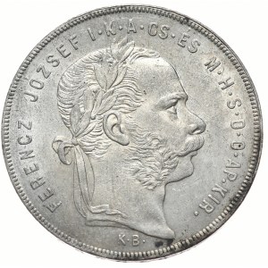 Węgry, Franciszek Józef I, forint 1879 KB, Kremnica