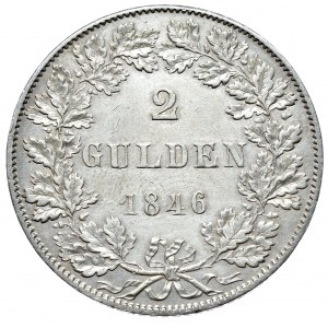 Niemcy, Frankfurt, 2 guldeny 1846
