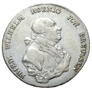 Prussia, Frederick William II, 1791 A thaler, Berlin
