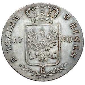 Germany, Prussia, Frederick William II, 1/3 thaler 1790 E, Königsberg