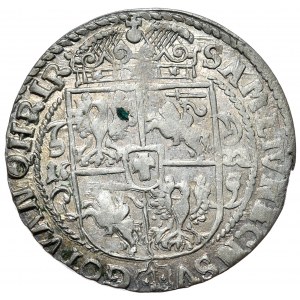Zygmunt III Waza, ort 1622 Bydgoszcz, PRVS.M+, gwiazdki u podstawy korony