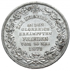 Germany, Bremen, Victory thaler 1871, rare