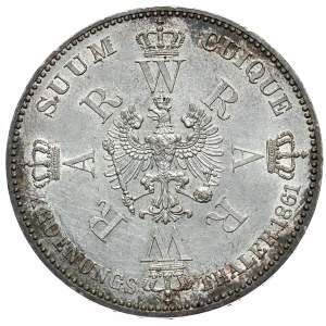 Germany, Prussia, coronation thaler 1861, Berlin