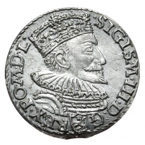 Sigismund III Vasa, trojak 1593, Malbork