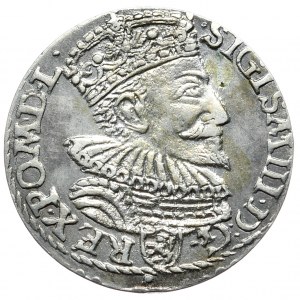 Zygmunt III Waza, trojak 1594, Malbork, odmienna interpunkcja