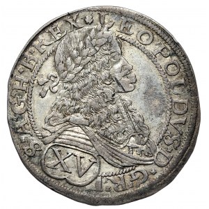 Austria, Leopold I, 15 krajcarów 1675, Wiedeń