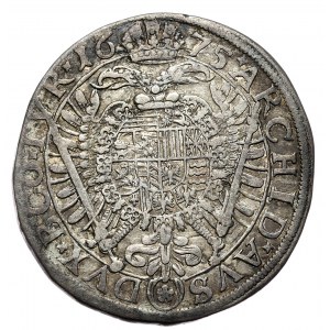 Austria, Leopold I, 15 krajcarów 1675, Wiedeń