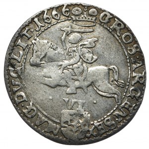 Jan Kazimierz, szóstak 1666, Wilno