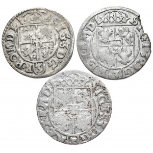 Zygmunt III Waza, 3x półtorak 1618,1618 i 1619