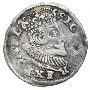 Zygmunt III Waza, Trojak Poznań 1596 - data u góry