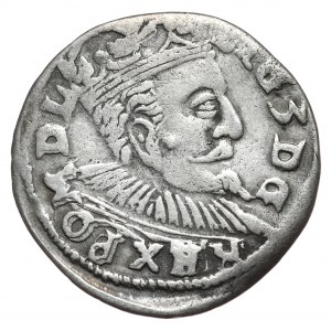 Zygmunt III Waza, trojak 1597, Lublin, Rzadkość R4
