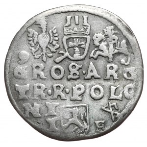 Zygmunt III Waza, trojak 1597, Lublin, Rzadkość R4