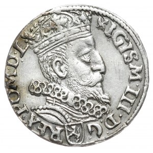 Zikmund III Vasa, Trojak Krakov 1602 - 160Z - velmi vzácné