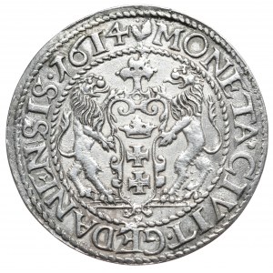 Sigismund III. Wasa, ort 1614, Danzig