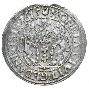 Sigismund III. Vasa, ort 1615, Danzig