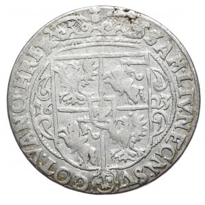Sigismund III Vasa, ort 1623, Bydgoszcz, PRV:M+, wide crown on reverse side