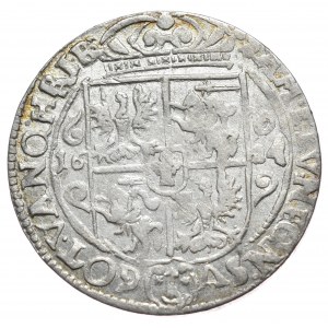 Sigismund III Vasa, ort 1624, Bydgoszcz, PRV:M+, open Sas coat of arms