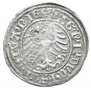 Sigismund I. der Alte, halber Pfennig 1509, Vilnius