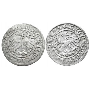Zestaw, Zygmunt I Stary, półgrosz 1512 i 1514, Wilno