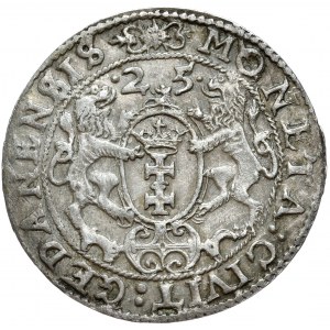Zygmunt III Waza, ort 1625, Gdańsk