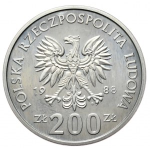 PRL, 200 zł 1988, XIV Mistrzostwa Świata w piłce nożnej, próba