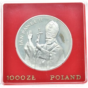 PRL, 1000 zł 1982, Papież Jan Paweł, próba