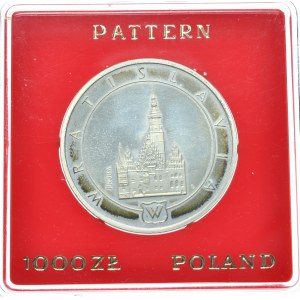 People's Republic of Poland, 1000 zloty 1987, Wratislavia sample
