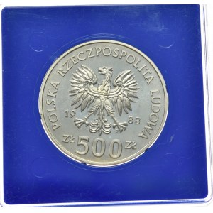 PRL, 500 zloty 1988, Jadwiga