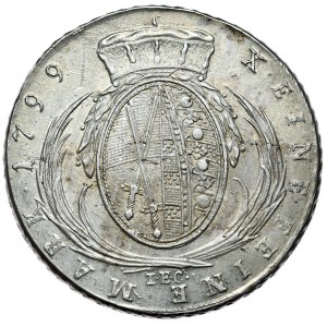 Saksonia, Fryderyk August III, talar 1799 IEC, Drezno