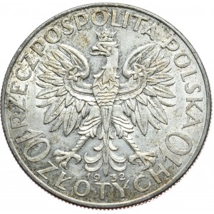 10 Zloty 1932 Frau, Warschau