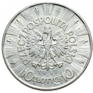 10 złotych 1937 Piłsudski