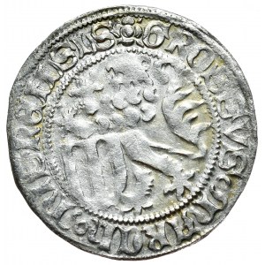 Niemcy, Saksonia Miśnia, ks. Fryderyk II 1428-1464, brat Wilhelm III (1440-1464), grosz miśnieński