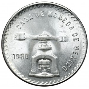 Meksyk, Peso 1980, Ag 925, 33,625g = 1 oz Ag 999