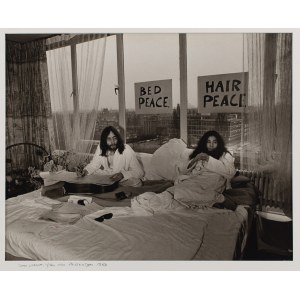 Tony Grylla (ur. 1941), John Lennon i Yoko Ono, 1968