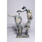 Slawomir Micek, In Love (Bronze, height 39 cm)